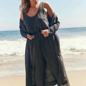Free People Beach Bicoastal Duster Long Cardigan XS NWOT